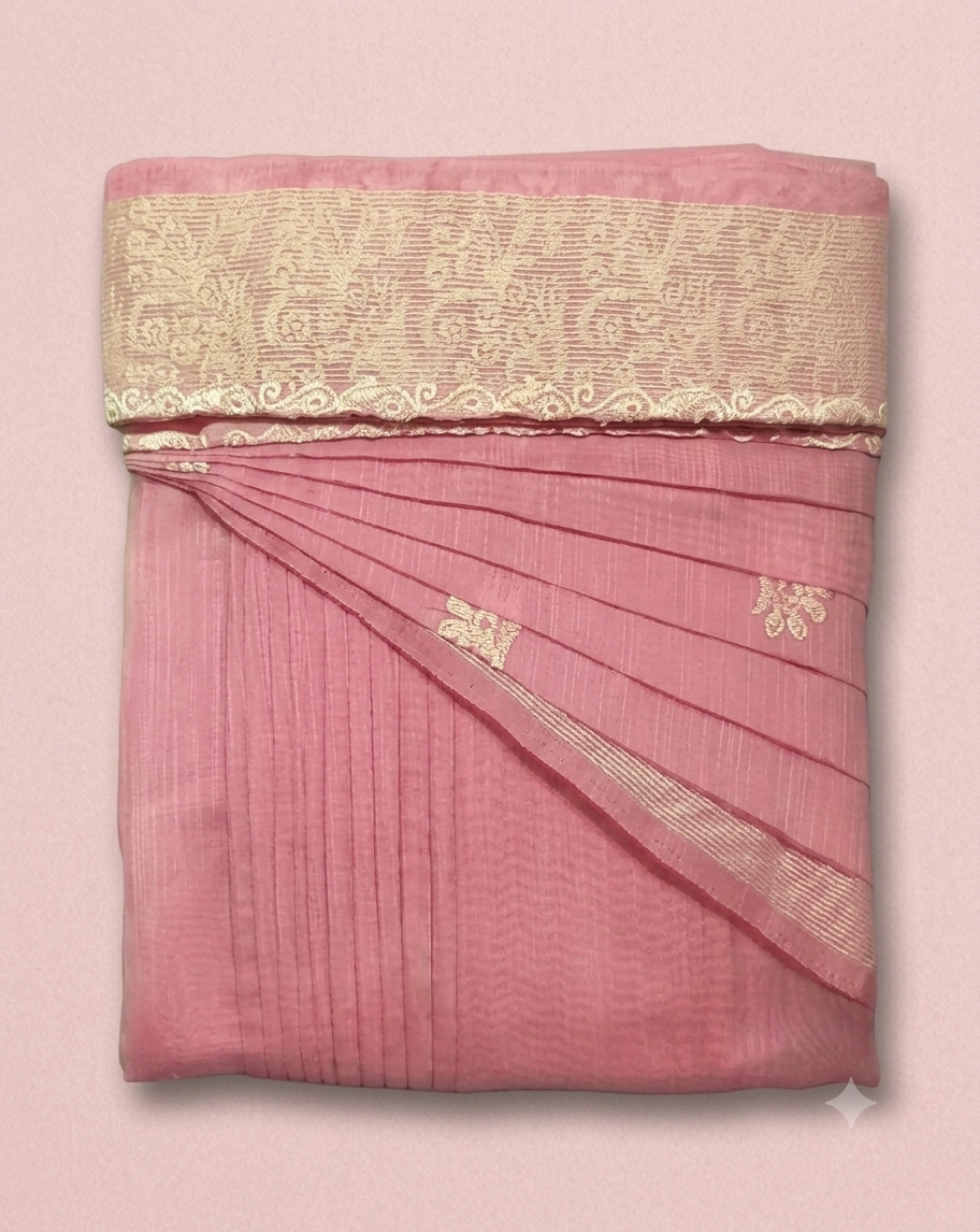 Box Pleat Saree 13